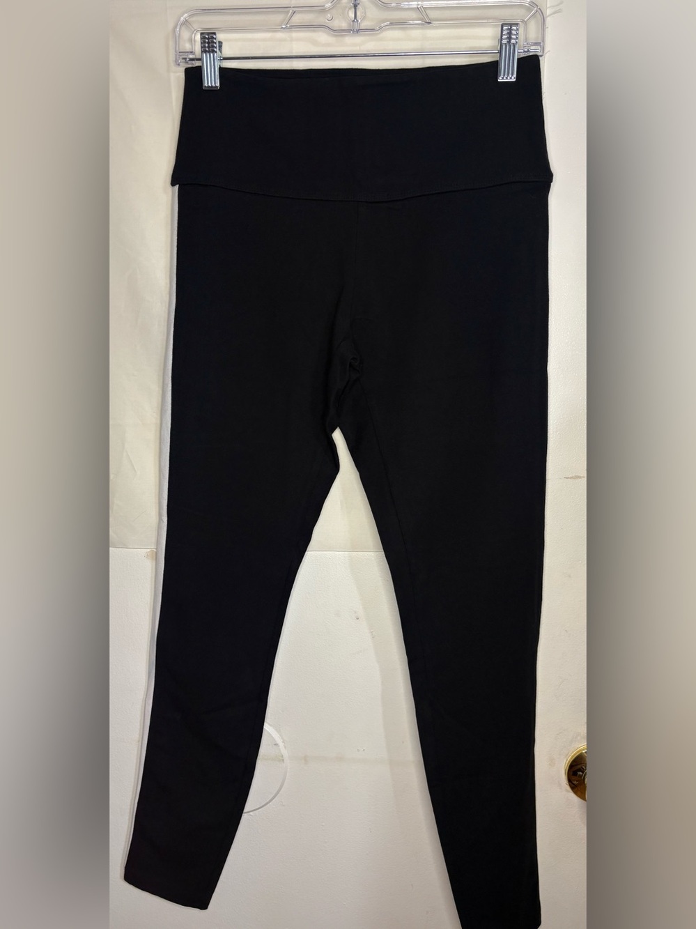 Pink Victoria Secret Black High-Waist Leggings